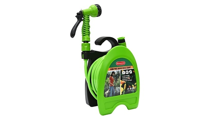 10M Wall-Fixed Garden Hose Pipe Reel