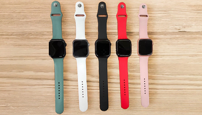 9-in-1 Smartwatch with Heart Rate Monitor - 5 Colours