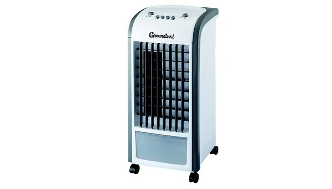 80W Oscillating Portable Air Cooler - 4 Litres!