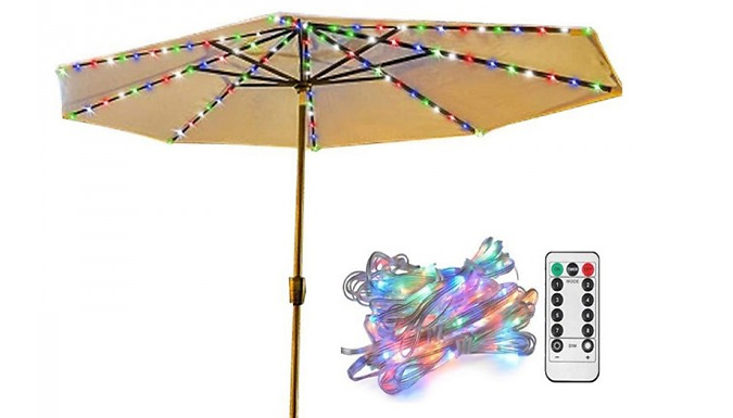 LED Umbrella Lights - 3 Colours