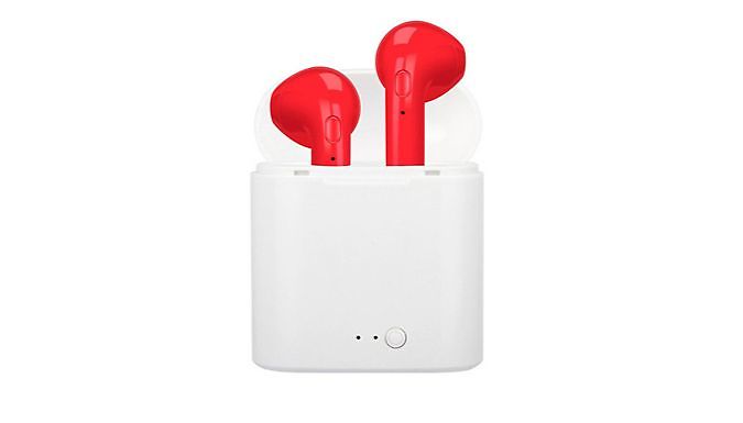 Wireless Android & iOS Compatible Earbuds & Charge Case - 3 Colours