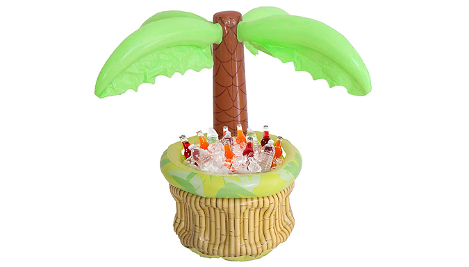 Inflatable Palm Tree Drinks Cooler