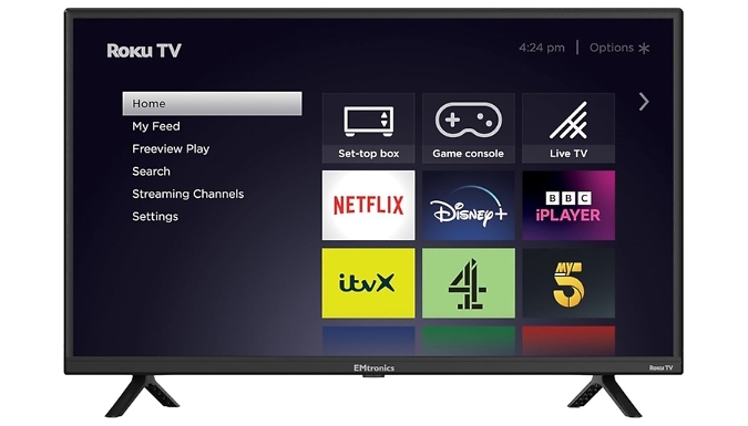 32” HD Ready Roku Smart TV with Freeview Play & Apps