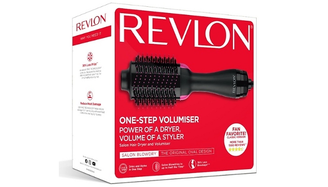 Revlon One-Step Volumiser Hair Dryer Hot Brush