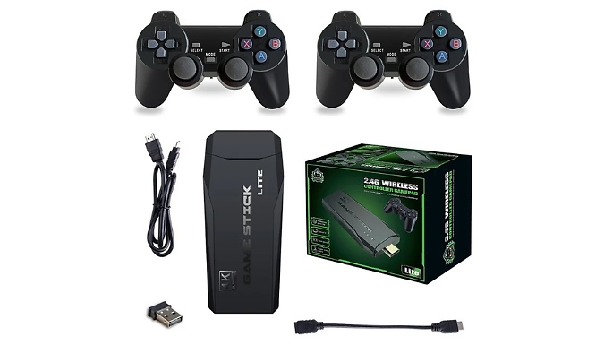 M8 Retro Two-Player Arcade Game Console - 3 Storage Options!