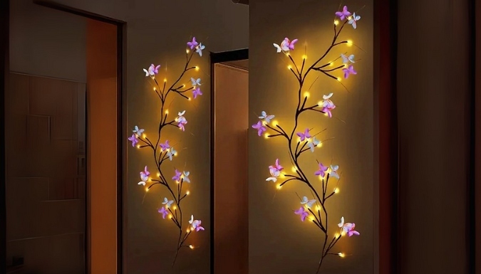 LED Butterfly Branch Decorative Lamp