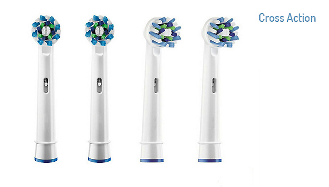Oral-B Compatible Toothbrush Heads - 6 Styles