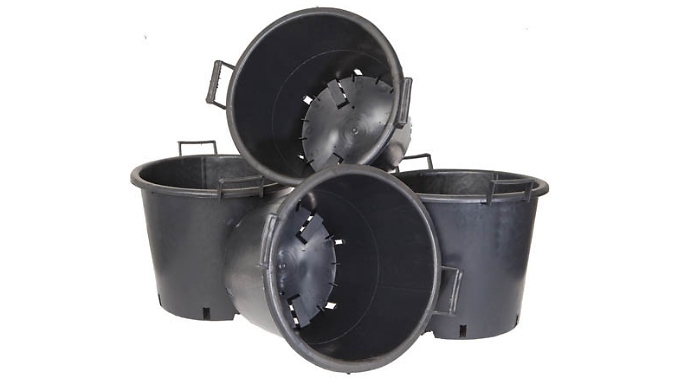 4-Pack of 30L Heavy-Duty Garden Pots