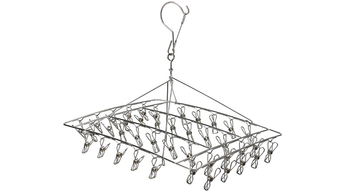 LaundryMate 40-Peg Hanging Clothes Dryer Rack