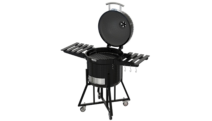 21-Inch Kamado BBQ & Smoker - The Ultimate Outdoor Cooker