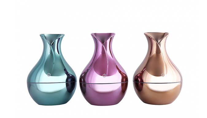 Ultrasonic Cool Mist Humidifier - 4 Colours at Go Groopie