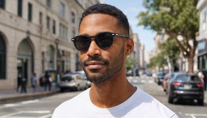 Men's Round Frame Polarised Sunglasses - 8 Colours!