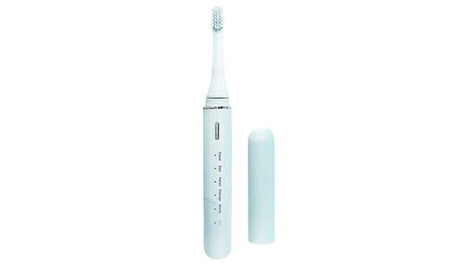 Electric Rechargeable Soft-Bristle Toothbrush - 4 Colours