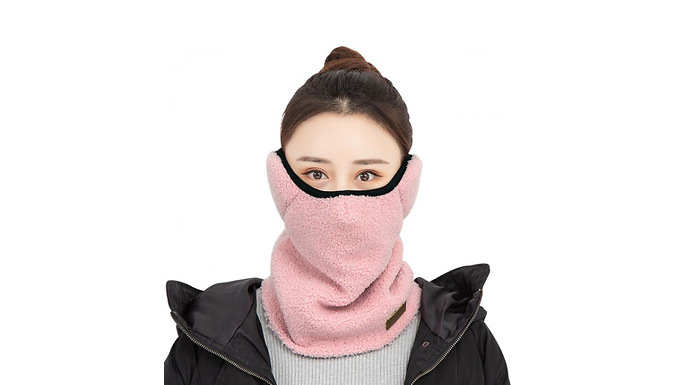 Warm Thick Cotton Mask - 5 Colours at Go Groopie