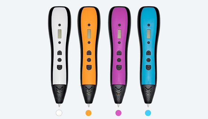Children's Intelligent 3D Printing Pen - 4 Colours