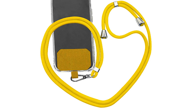 Anti-Lost Crossbody Nylon Patch Phone Lanyard