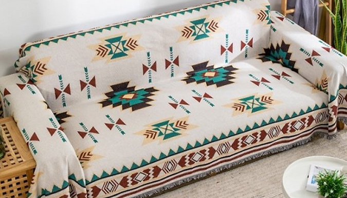 Western Style Sofa Throw Blanket - 5 Sizes