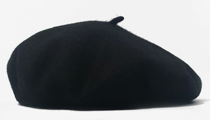 Vintage-Inspired Beret Hat - 4 Colours & 2 Sizes