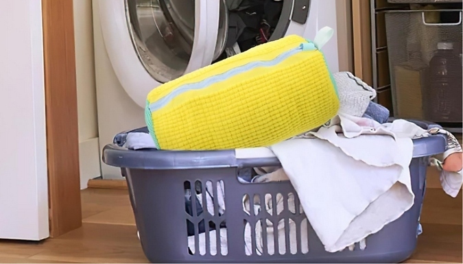 Shoe Washing Bag For Washing Machine - Grey or Yellow