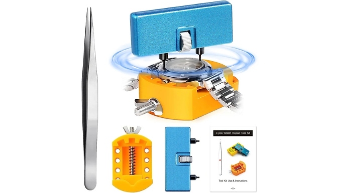 3-Piece Watch Repair Tool Set