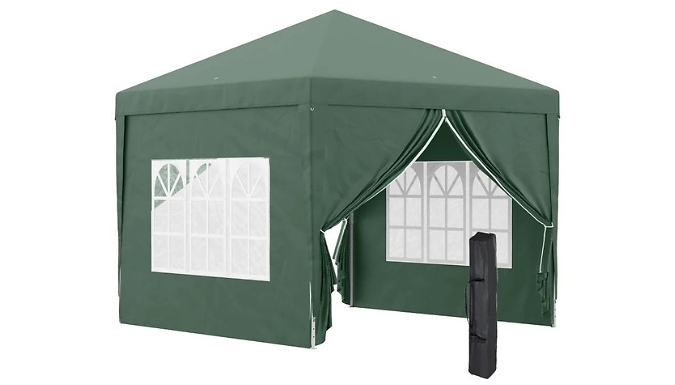 Outsunny 3 x 3M Gazebo with Side Walls - 5 Colours!