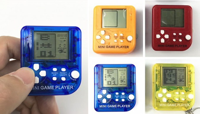 Justgiftdirect Mini Nostalgic Game Console - 7 Colours