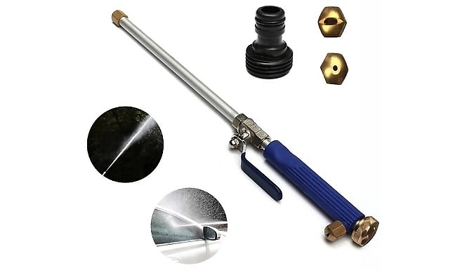 Go Groopie Cool For Deal Heavy-Duty Water Jet Power Washer - Fits Any Standard Hose!