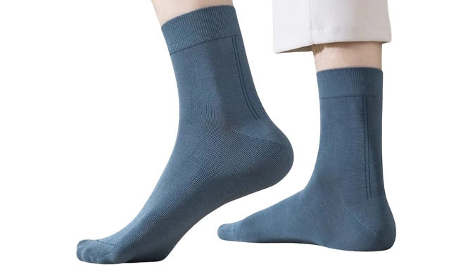 5 Pairs of Bamboo Blood Circulation Socks - 6 Colours