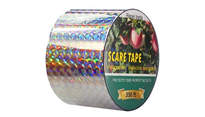 Holographic Bird-Repellent Scare Tape - 110m or 220m
