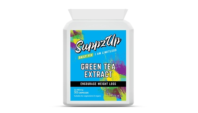 Green Tea Extract Anti-Oxidant Capsules - 90 Capsules!