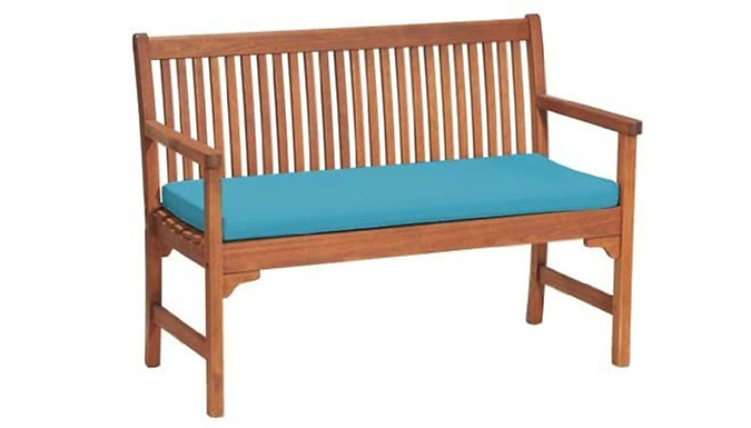 Garden Bench Waterproof Furniture Cushion - 4 Colours