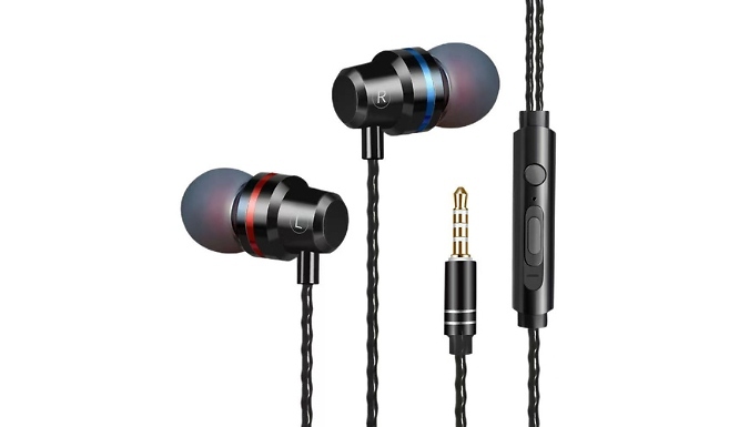 In-Ear Silicone Deep Bass Headphones - 5 Colours