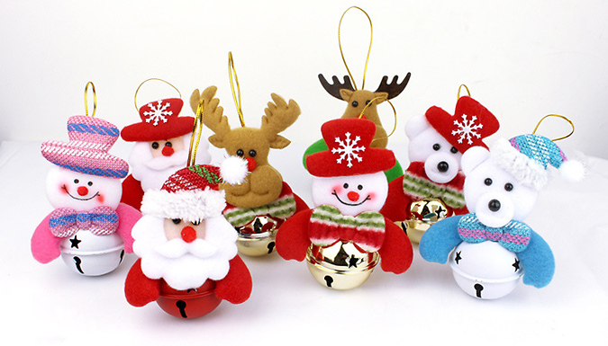 1 or 2 Christmas Tree Ornaments Sets - 2 Colours