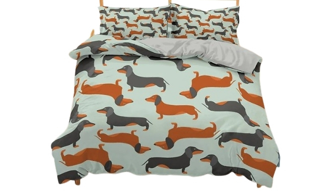 Dachshund Printed Bedding Set - 11 Designs & 4 Sizes!