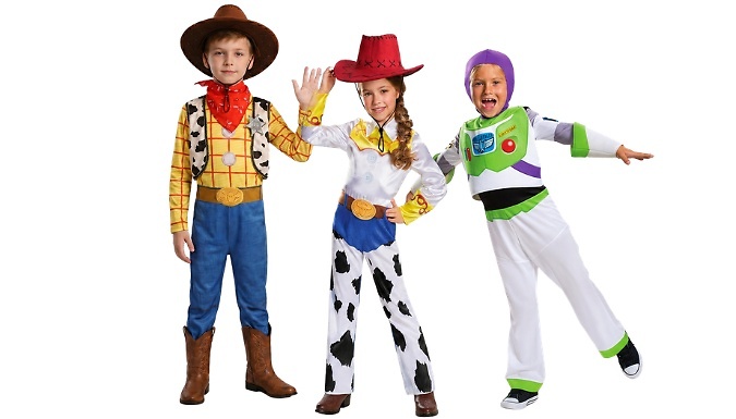 Children's Fancy Dress Costumes - 3 Options & 4 Sizes!