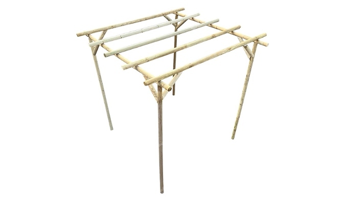 7.8ft Weather-Resistant Wisteria Rosea Pergola!