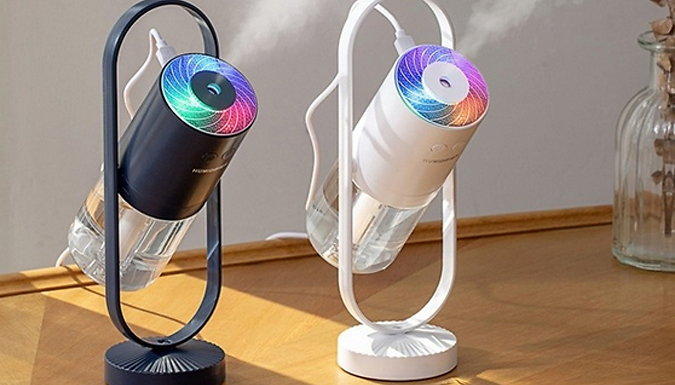 USB Light-Up LED 200ml Air Humidifier - 4 Colours