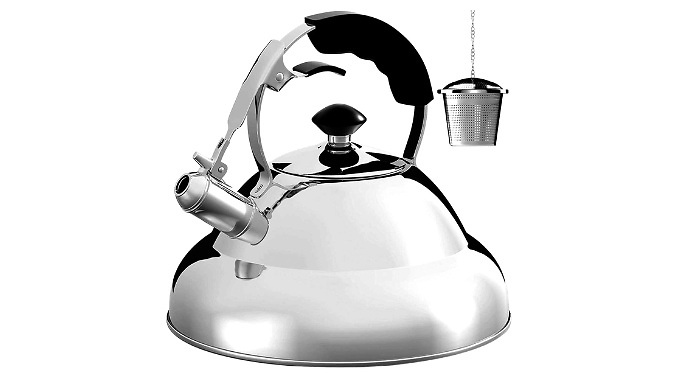 Willow & Everett 3 Litre Stovetop Whistling Kettle