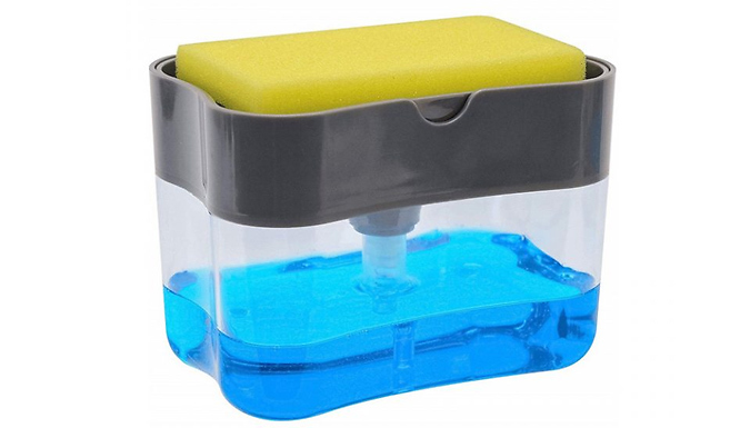 1 or 2 Dish Soap Dispenser - 4 Colours