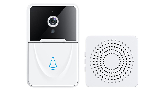 Wireless Night Vision Doorbell with Chime - 2 Versions