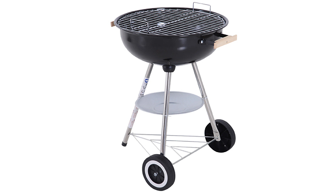 Outsunny Portable Kettle Grill BBQ. at Go Groopie