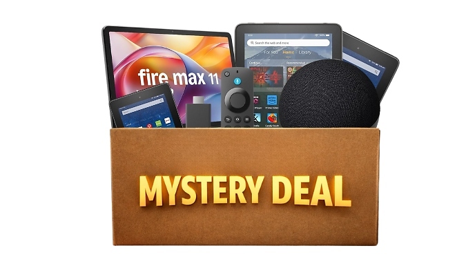 Amazon Mystery Deal - Fire Tablets, Fire TV Stick HD, Echo Dot & More!