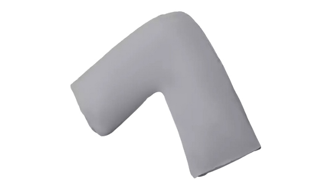 Giant V-Shaped Support Pillow With Optional Case - 6 Colours!