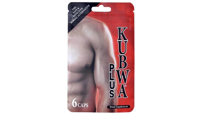KUBWA Plus Mens Gold Capsules Food Supplement