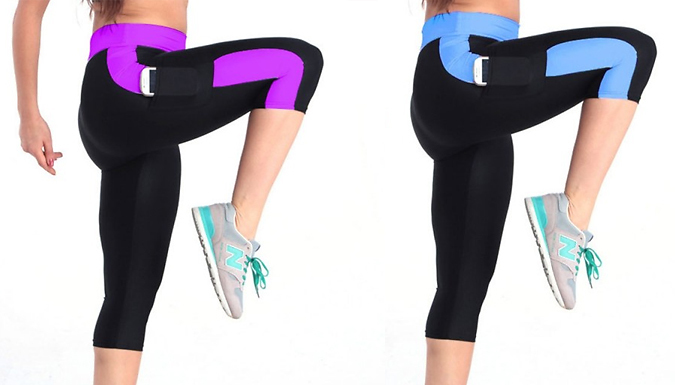 Women Yoga Pants High Waist Cropped Leggings - 5 colours & 5 sizes