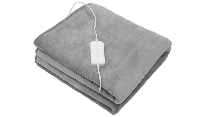 Soft Flannel Electric Heated Blanket