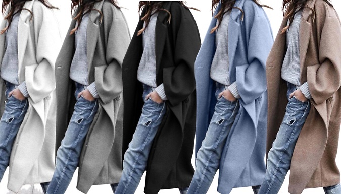 Winter Longline Overcoat - 5 Colours, 6 Sizes