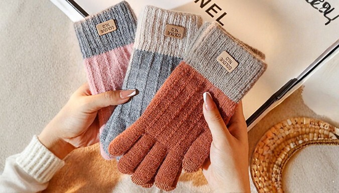 Thickened Touchscreen Winter Gloves - 6 Colours