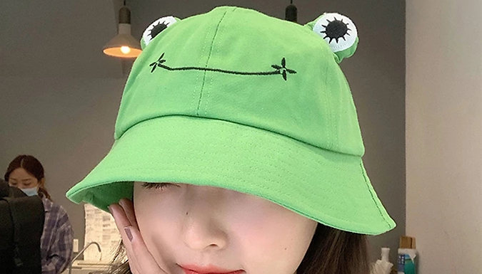 Frog Bucket Hat - 4 Colours & 2 Sizes