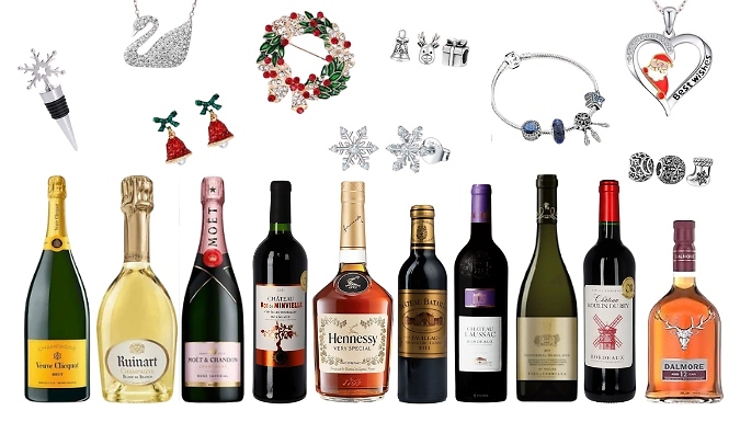 Mystery Jewellery, Wine & Spirits Advent Calendar - 12 or 24 Days!